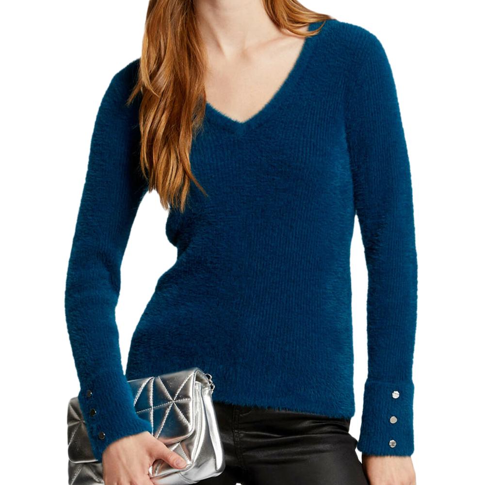 Morgan Pull Bleu Femme Morgan Moove