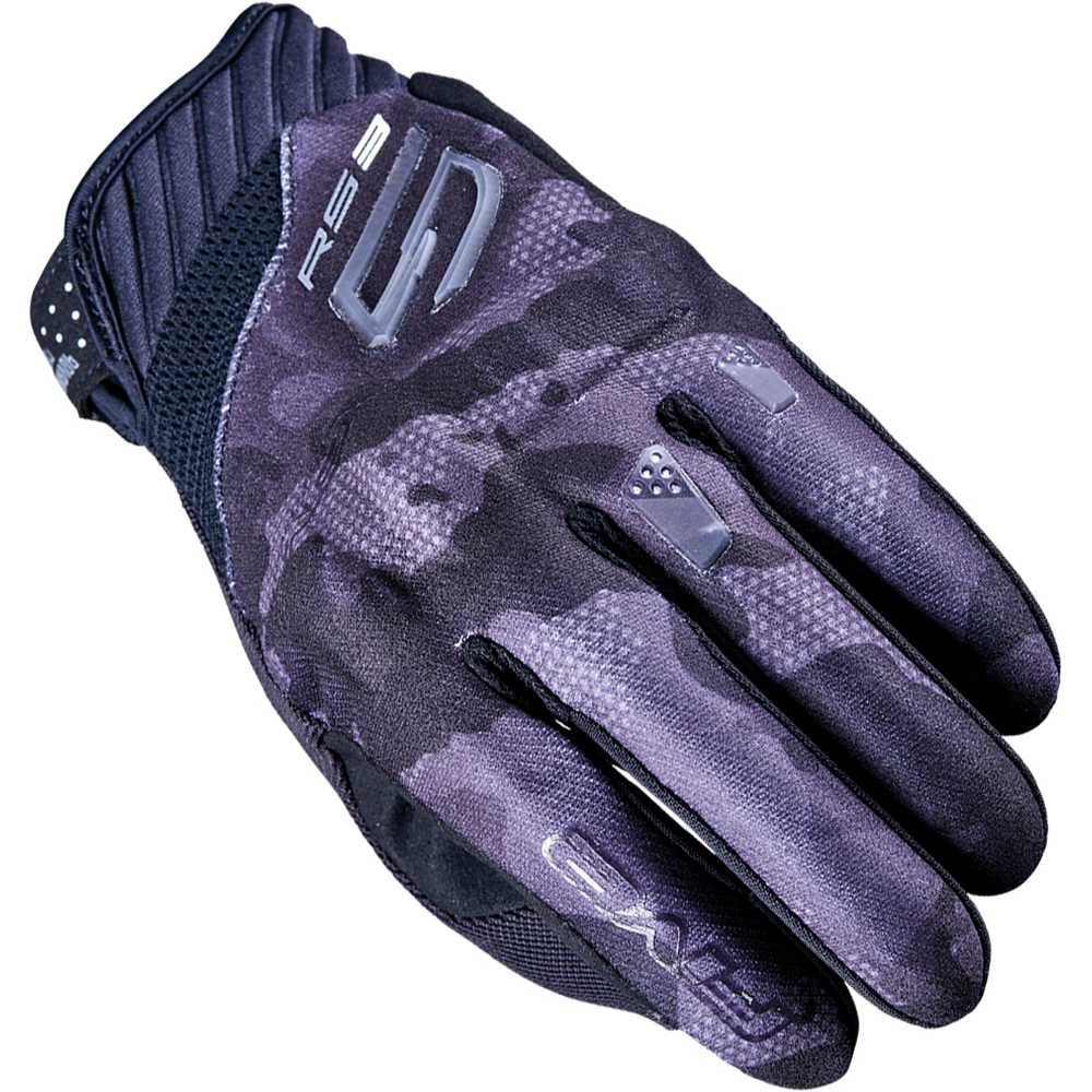 Five - Gants RS3 Evo Graphics Camo Camouflage Gris / Noir