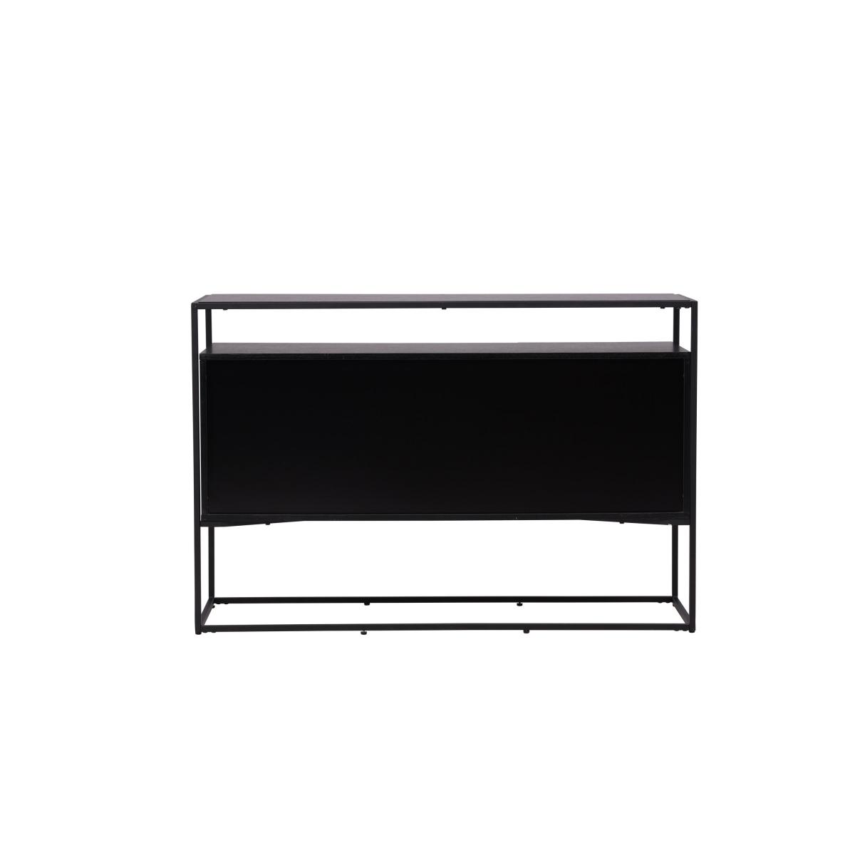 Svea - Soko dressoir - 120 cm - zwart