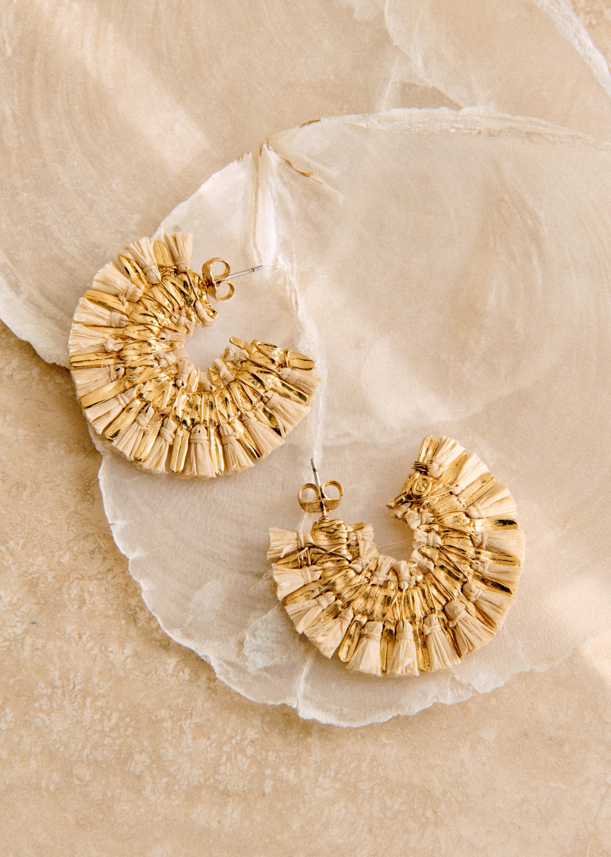 Anneaux Mathis - Naturel - E-SHOP/BIJOUX Boucles d'Oreilles 5905788