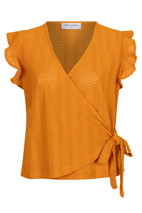 Lofty Manner oranje dames top