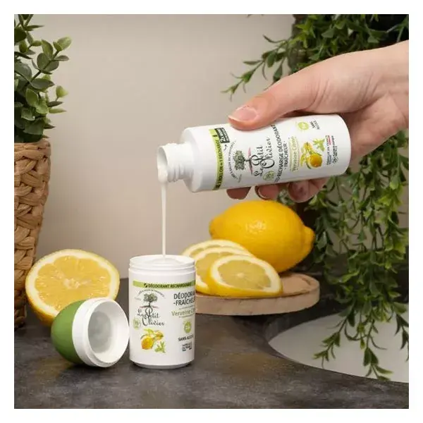 Le Petit Olivier - Eco-Refil - Desodorante - Limão Verbena 100ml