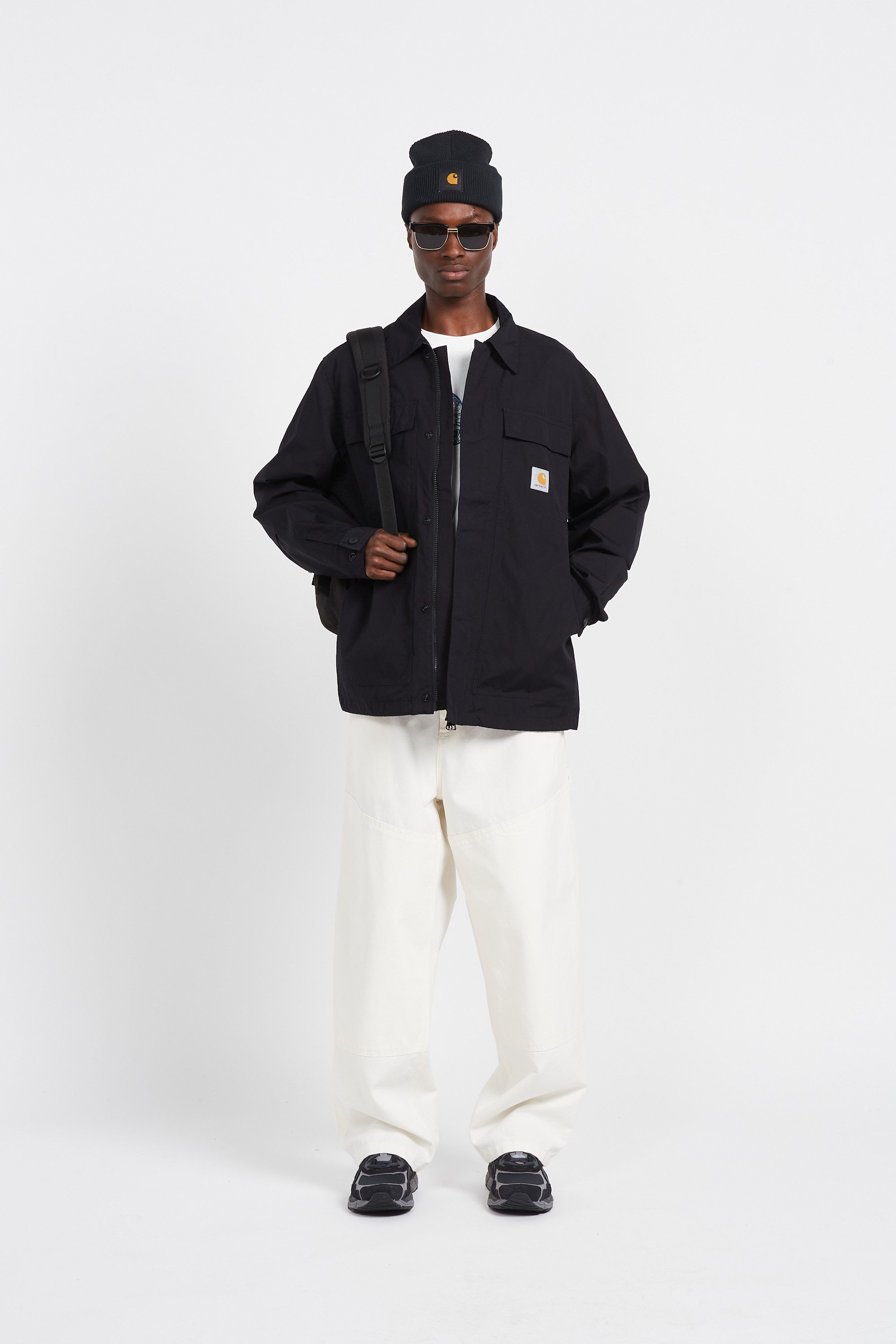 CARHARTT WIP Pantalon Wide Panel Beige