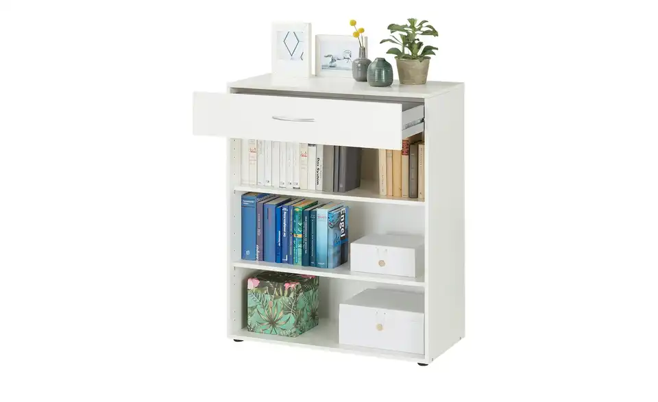 Regal Multischrank-System 80 cm 98 cm Weiß