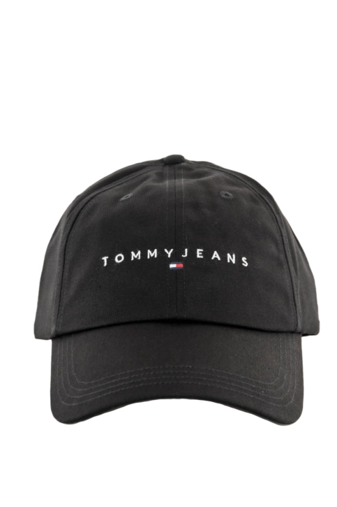 Casquettes tommy jeans linear logo bds black