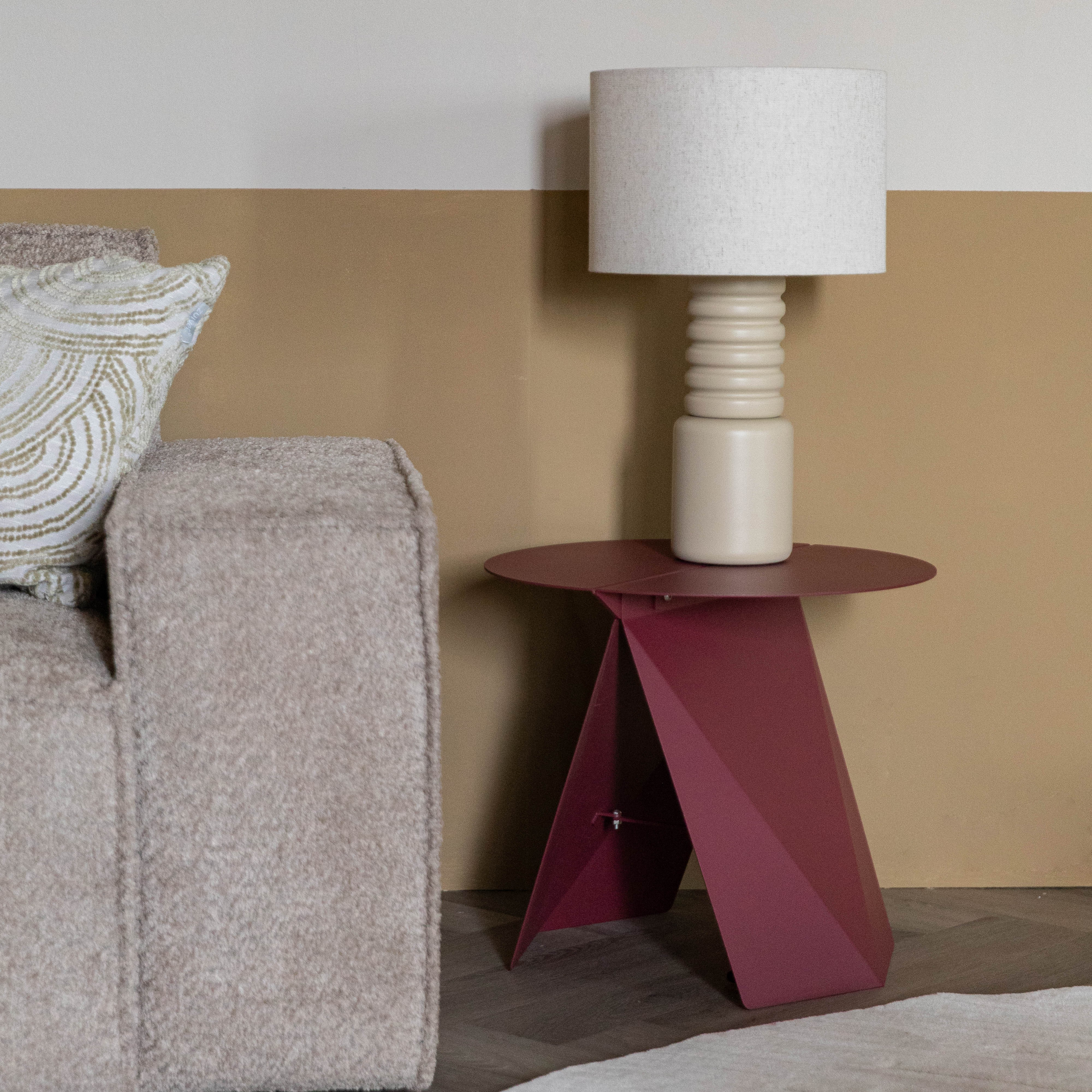Zuiver x fonQ Six Tafellamp - Beige