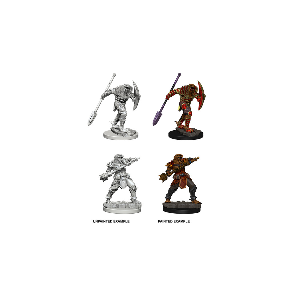 D&D Nolzur's Marvelous Unpainted Miniatures: Male Dragonborn Fighter