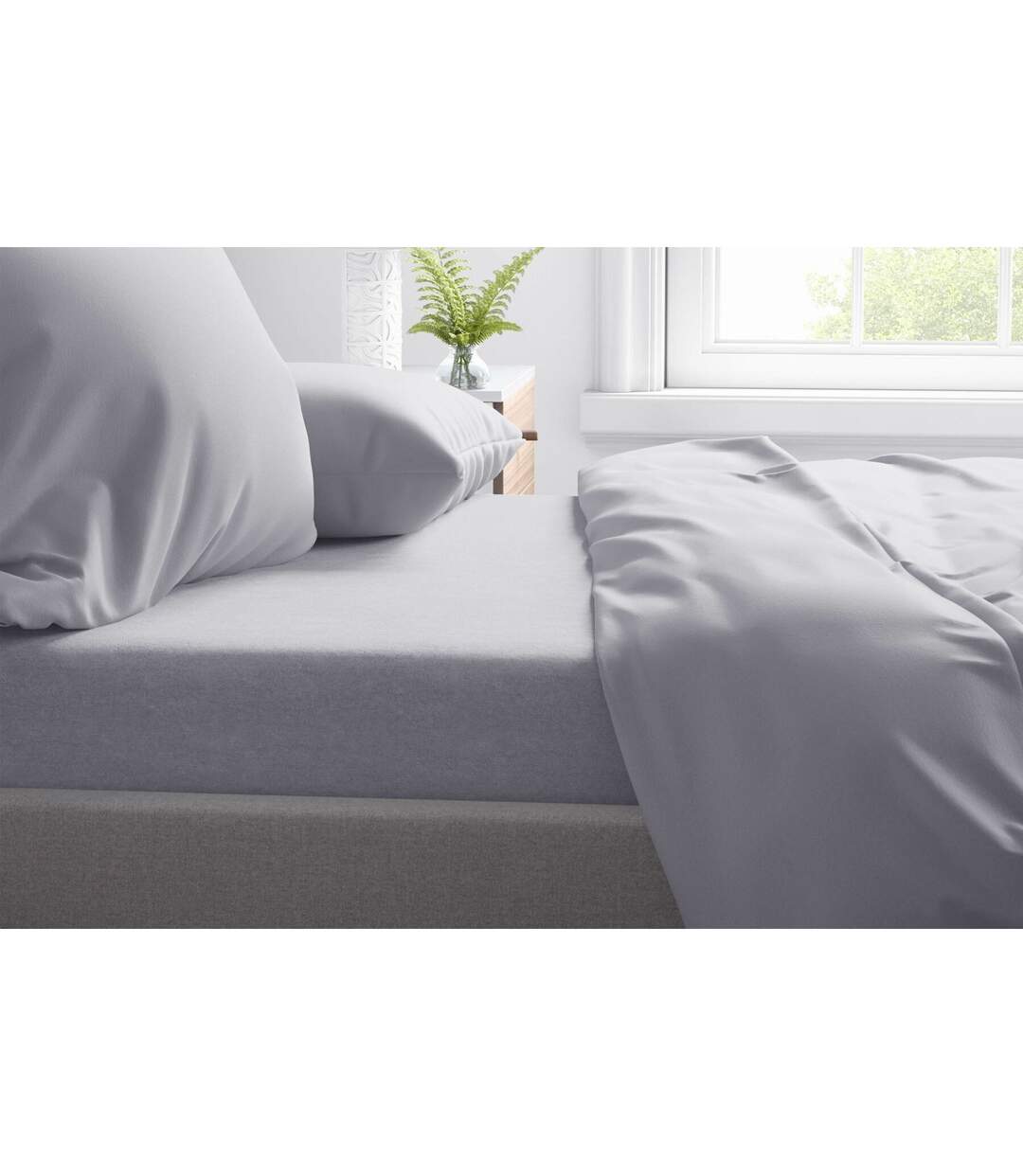 Belledorm - Drap-housse extra profond (Gris clair) - UTBM402