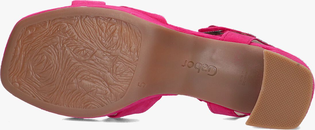 roze gabor sandalen met hak 953
