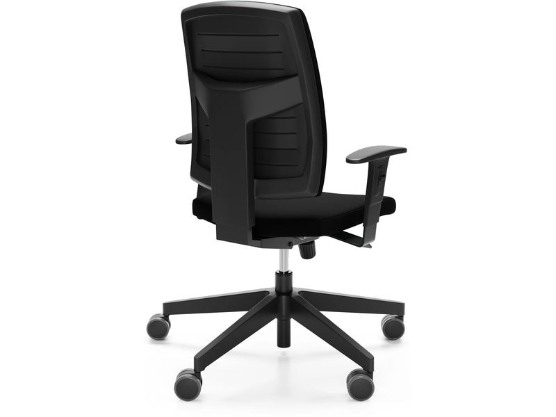Profim Bürostuhl Raya 21S Schwarz Drehstuhl mit exzellentem Design und hochwertiger Verarbeitung