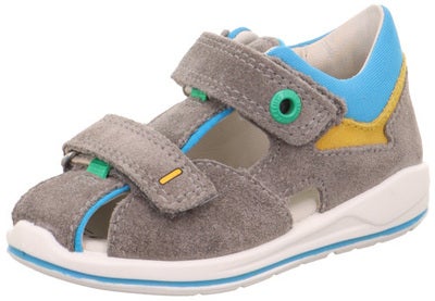 Superfit Boomerang Sandaler, Grå/Turkis