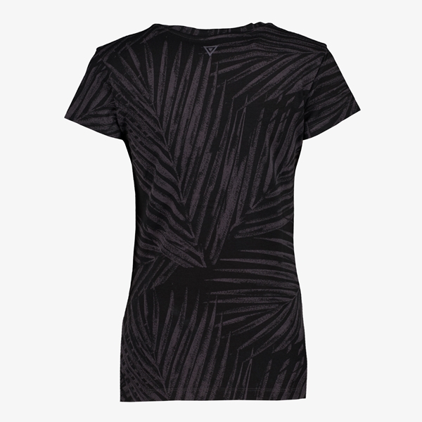 Osaga dames sport T-shirt zwart met print