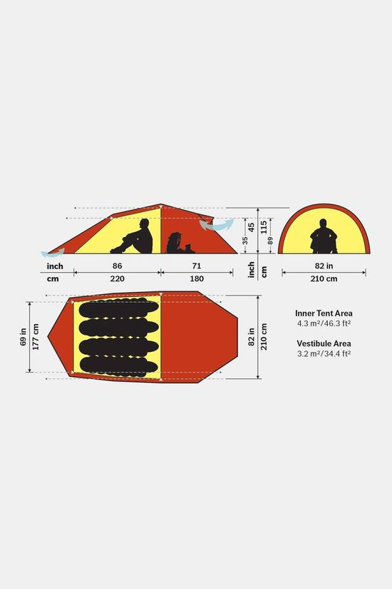 Hilleberg Hilleberg Nallo GT 4P 4-Persoons Tunneltent