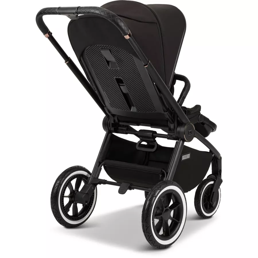 MOON Kombikinderwagen Resea Edition+ blackblack matt