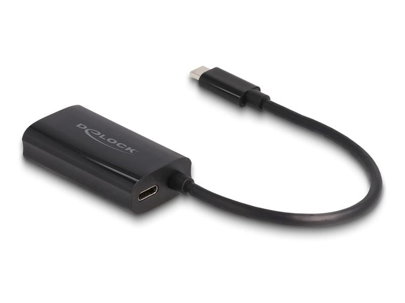 Delock Netzwerk-Adapter Gigabit mit Power Delivery 100 W US Delock USB Type-C Adapter zu Gigabit LAN mit Power Delivery 100 Watt