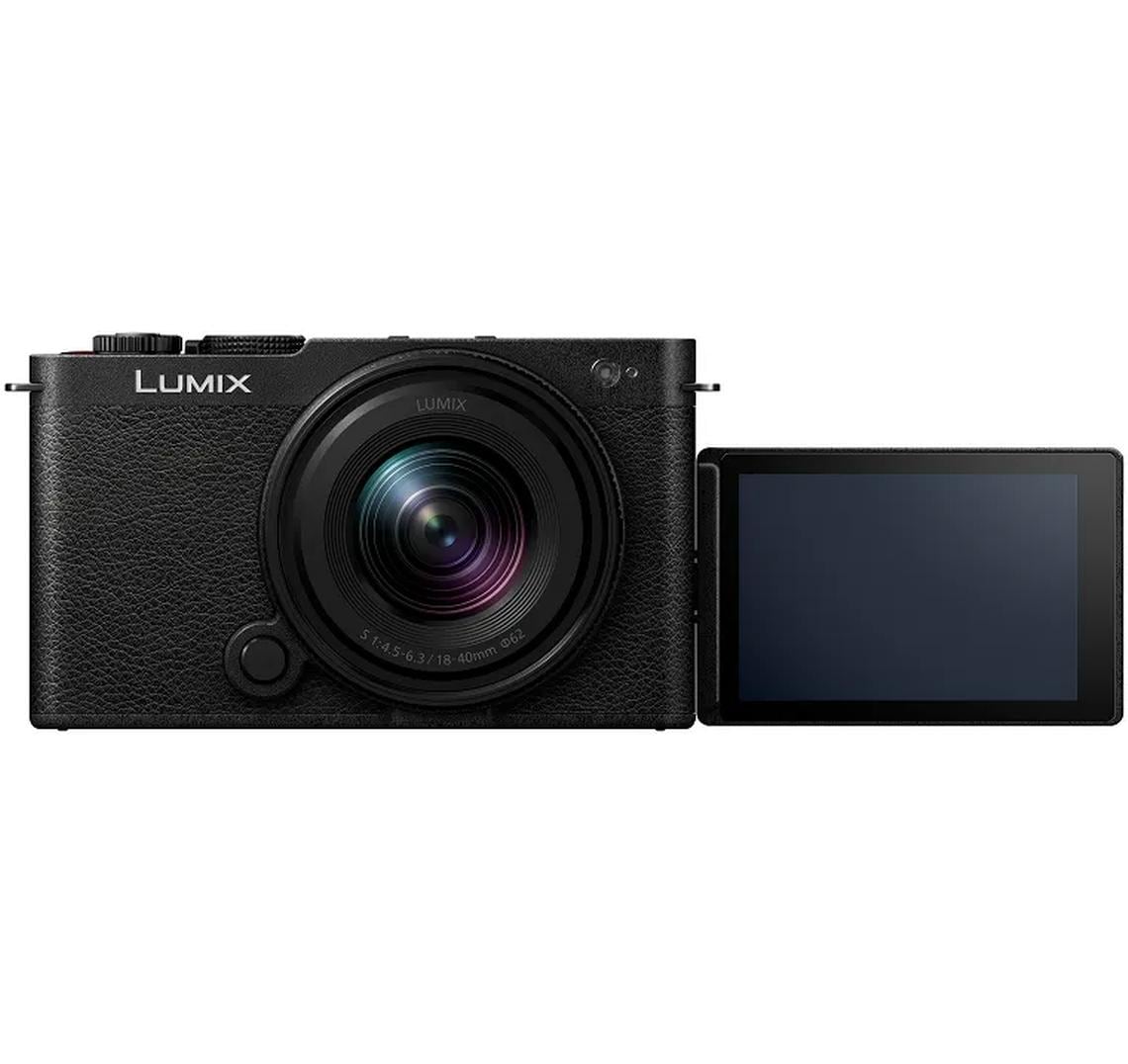 Fotokamera Lumix S9 Schwarz Kit Lumix S 18-40 mm F/4.5-6.3<br>Kompakte Open-Gate spiegellose Vollformatkamera inklusive Objektiv