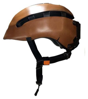 Casque vélo multi-impact Hedkayse - Cuir marron Havane - HEDKAYSE