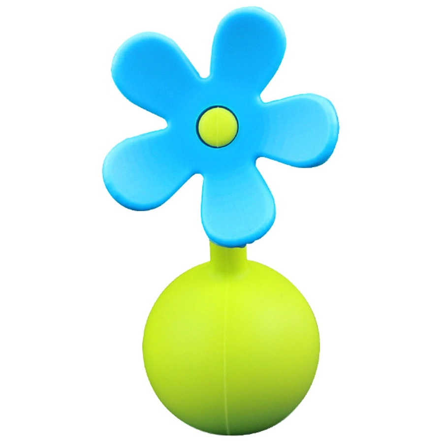 haakaa® Blumenverschluss für Milchpumpe, hellblau