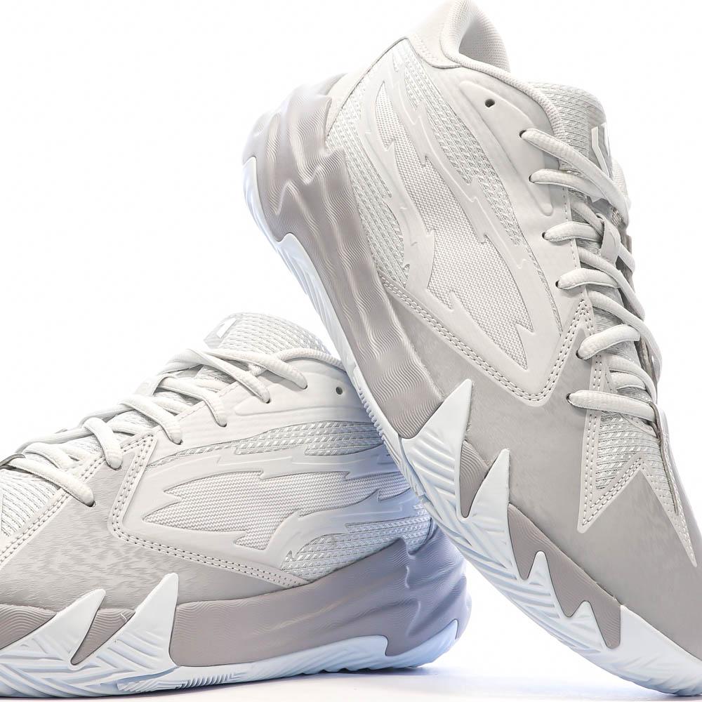 Puma Chaussures de basket Blanches Homme Puma Scoot Zeros