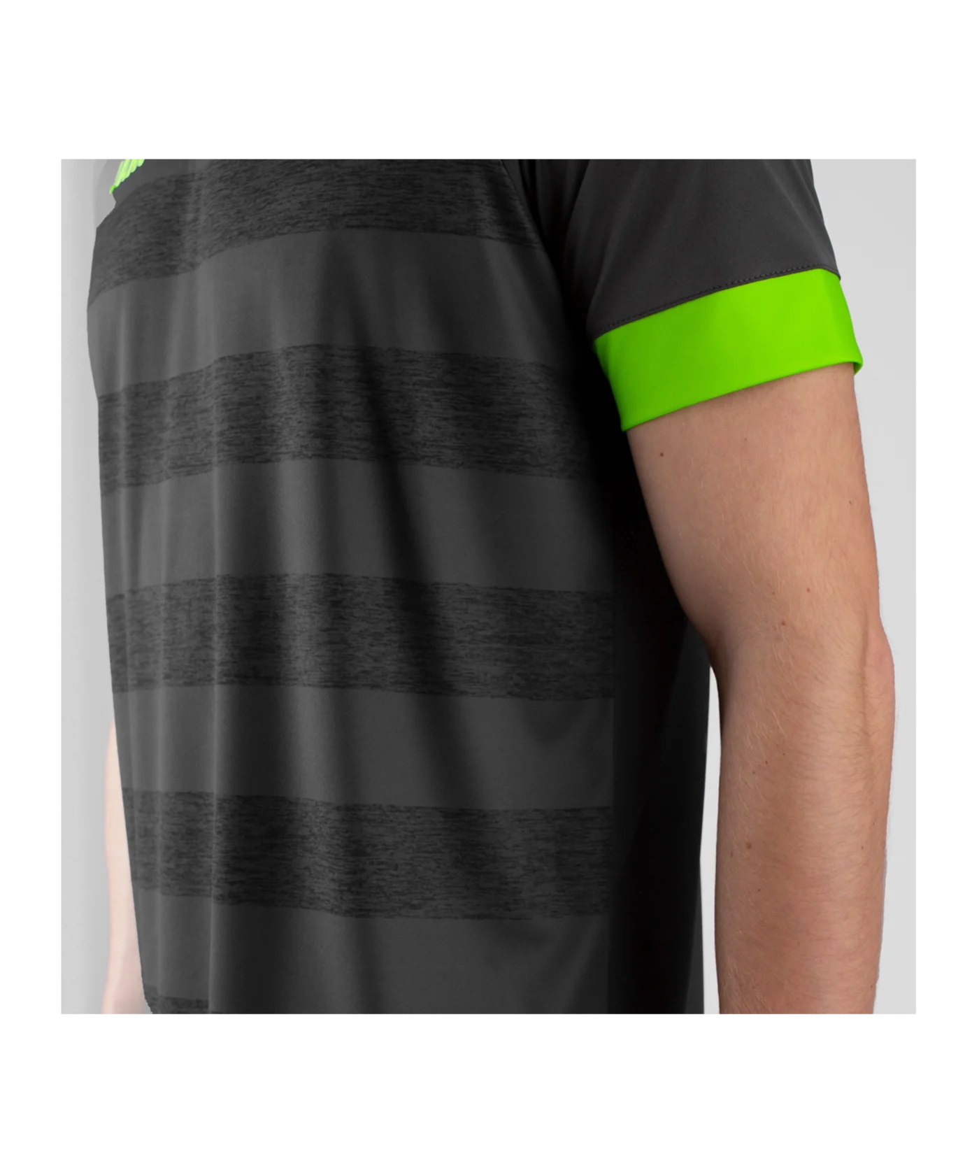 JAKO Celtic Melange KA Trikot Grau Grün F833