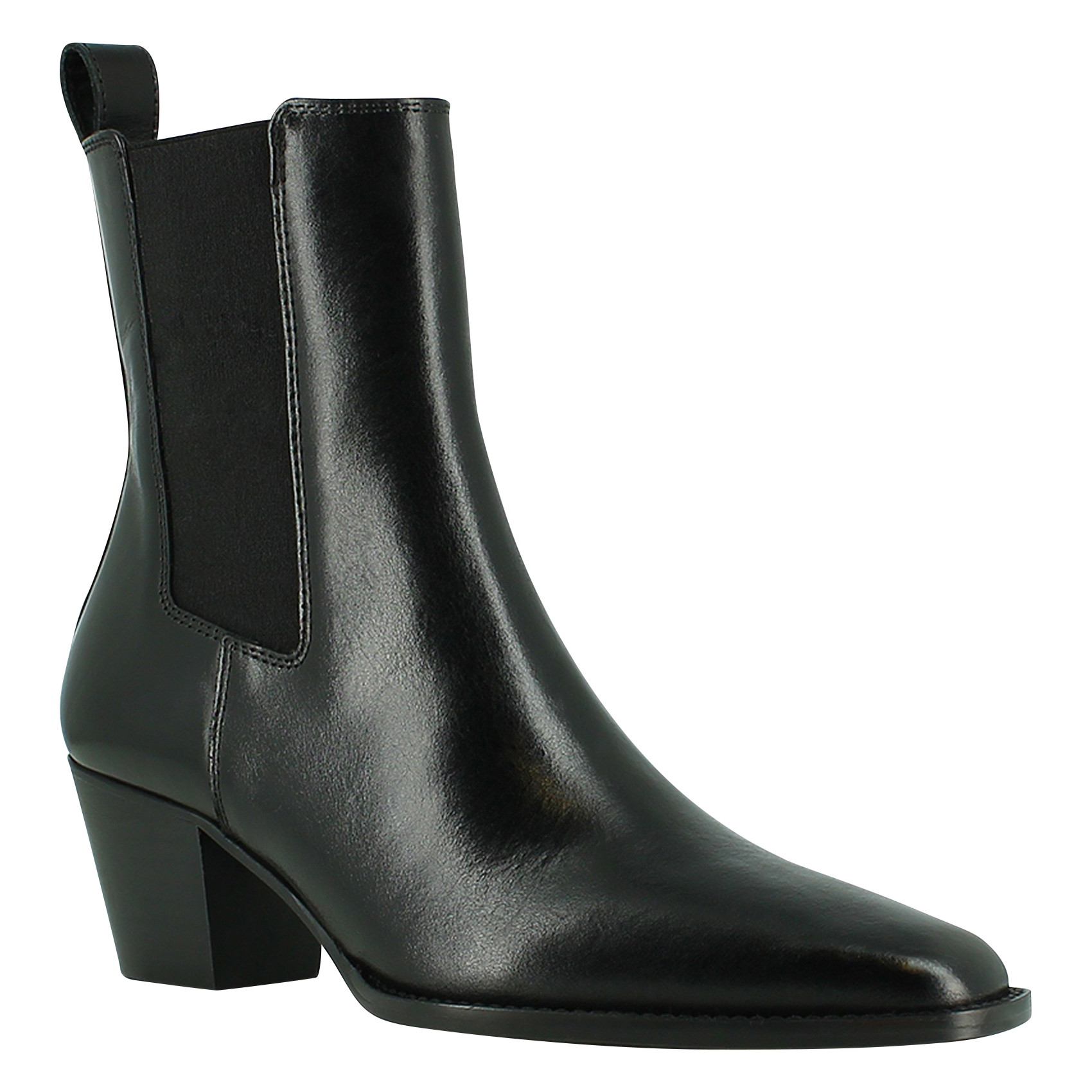 BIRKIN - Bottines en cuir | Noir