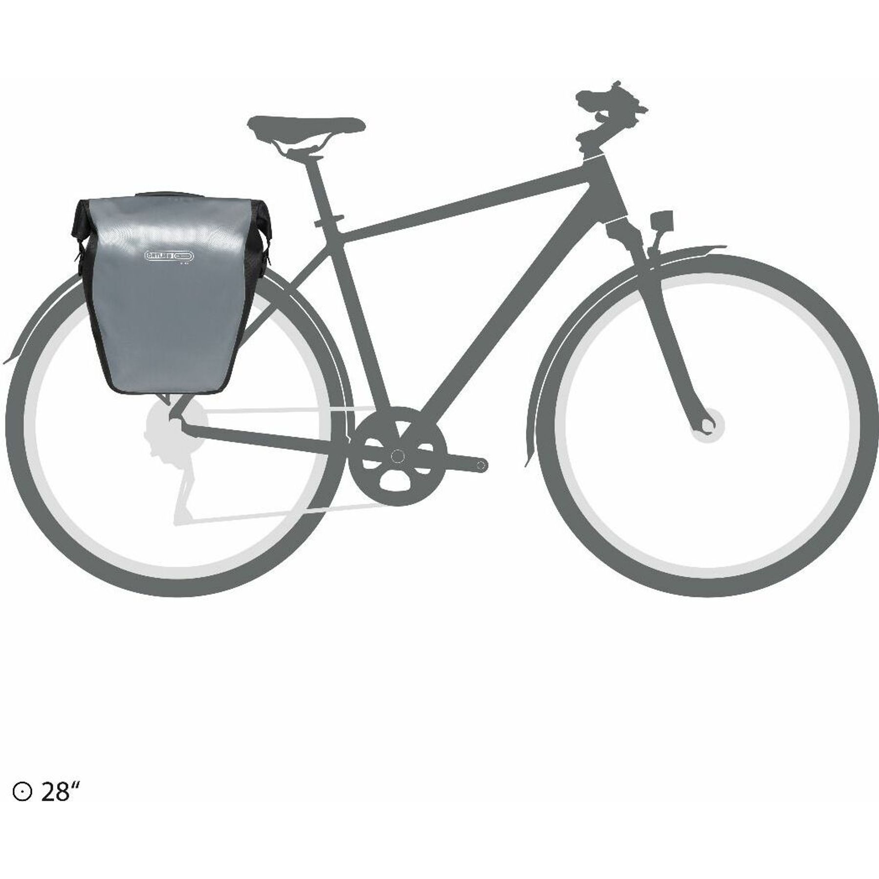 Ortlieb Back-Roller Core Enkele Fietstas