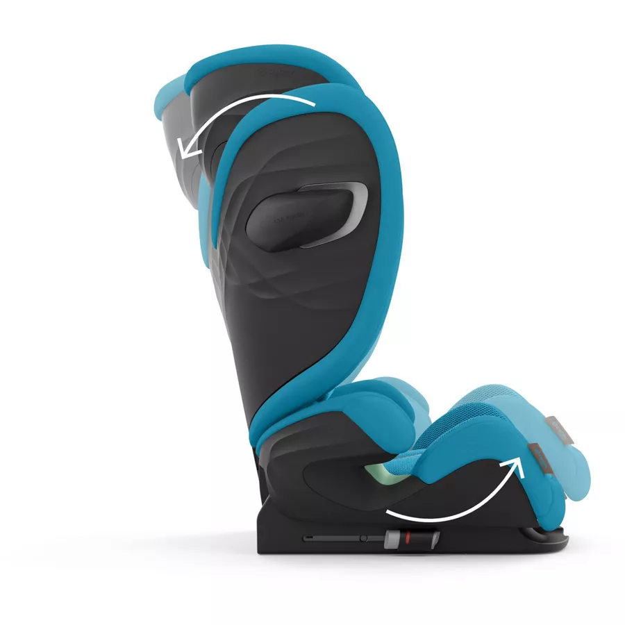 cybex GOLD Kindersitz Solution G i-fix Beach Blue Plus
