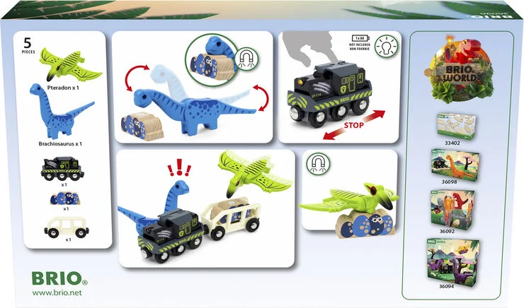 Brio Brio Dino batteri Tog