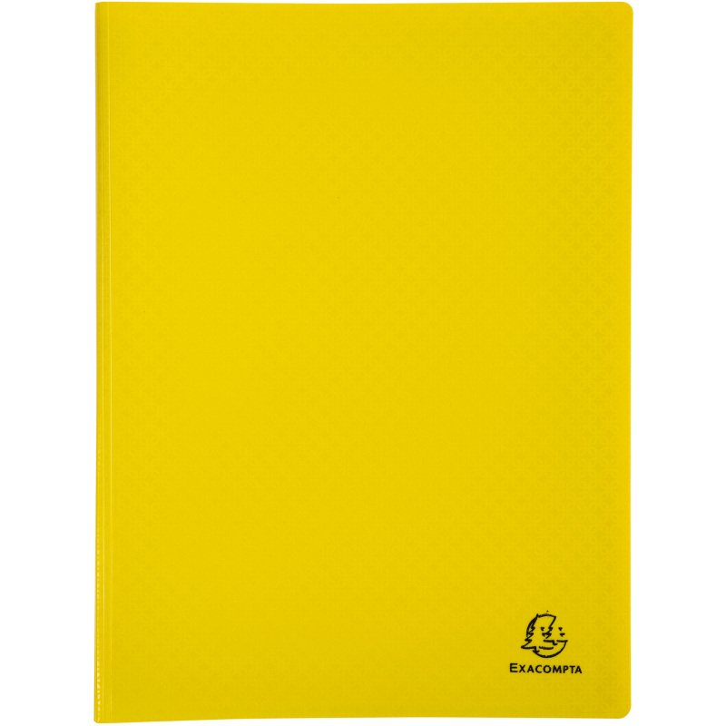 Protège-documents Forever Young Exacompta polypropylène A4 20 pochettes - 40 vues couleurs assorties