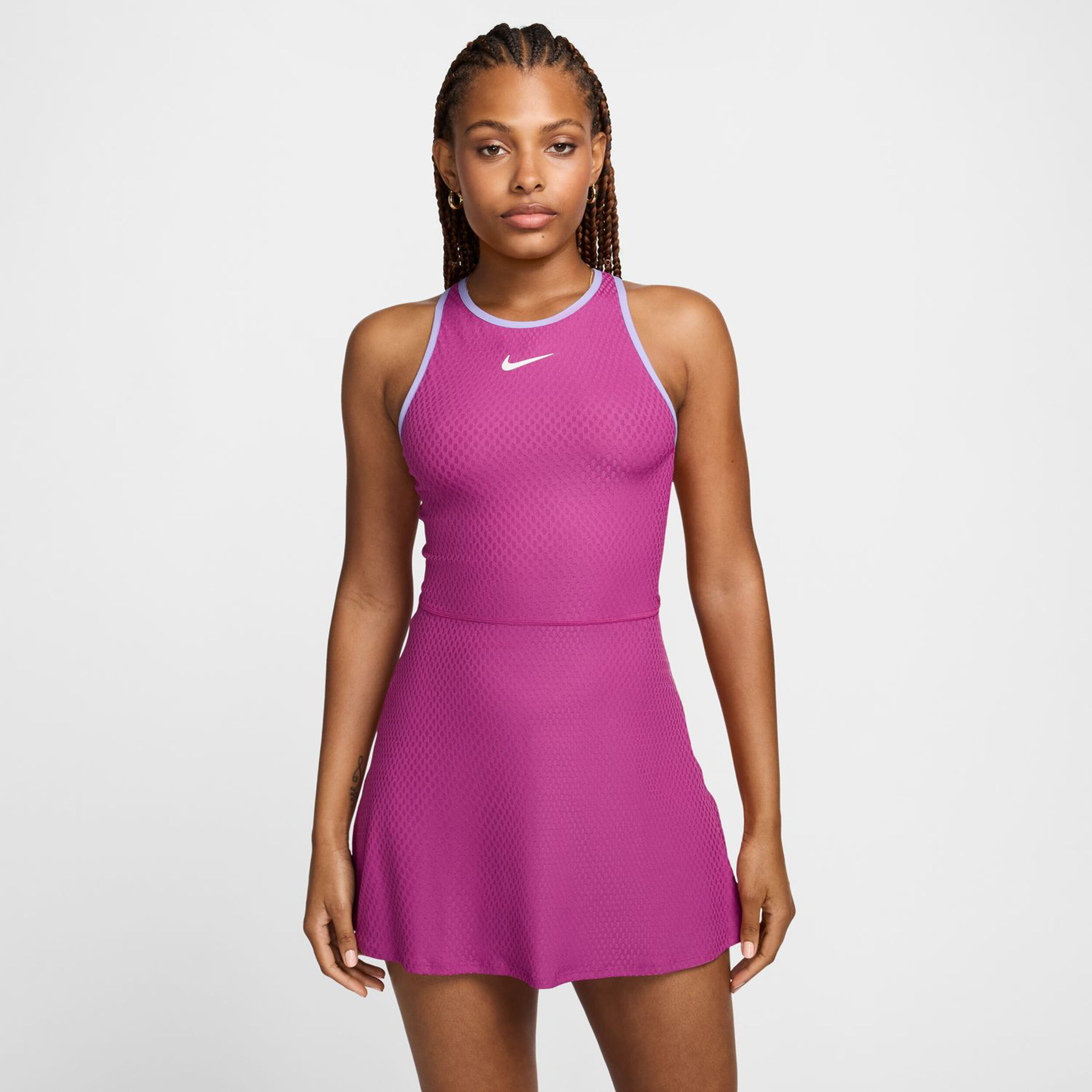 Nike Dri-Fit Court Slam Robe Femmes - Violet