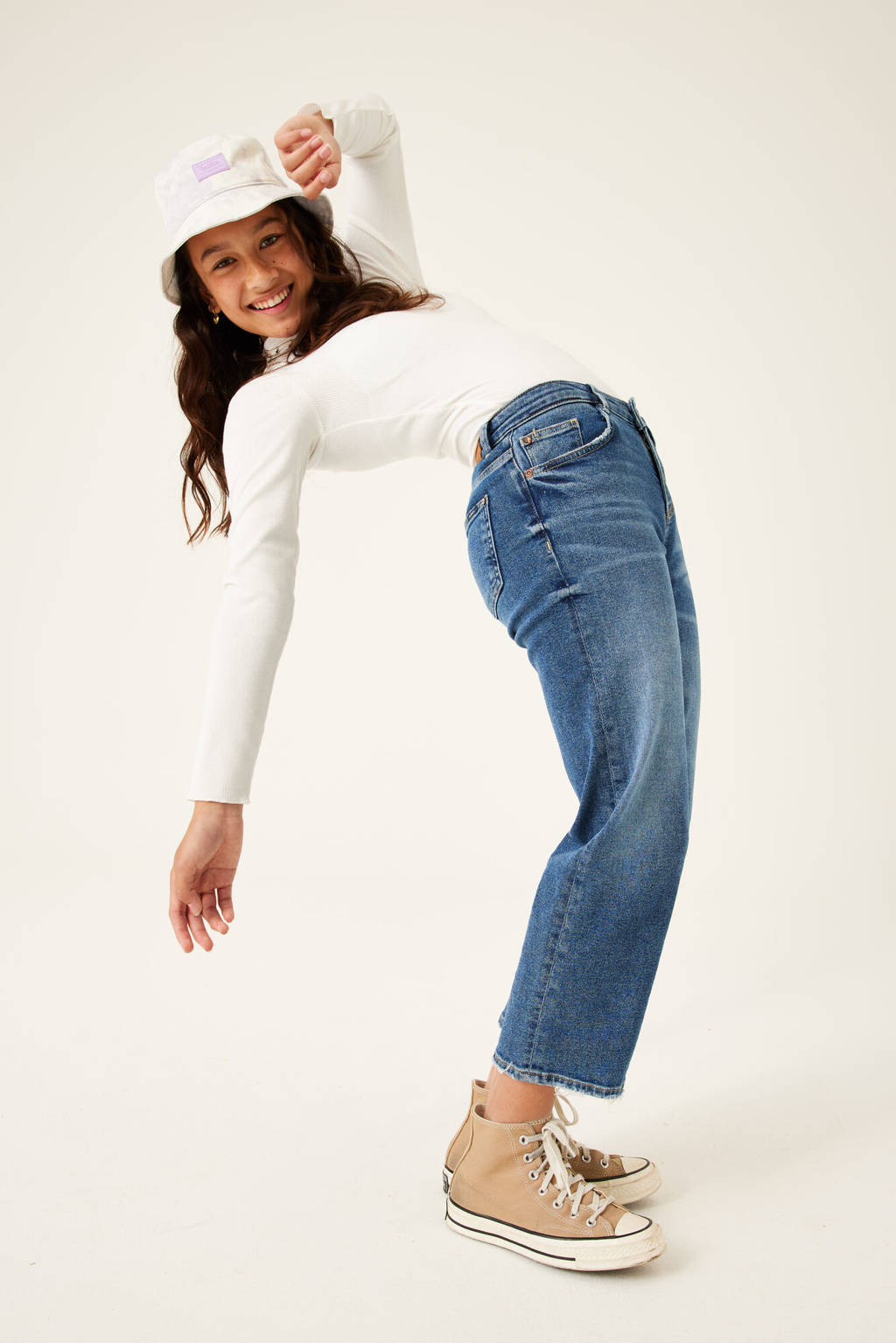 Garcia cropped straight leg jeans 576 Mylah dark used