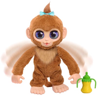FurReal Peanut The Playful Monkey Interaktiv Ape 38 cm