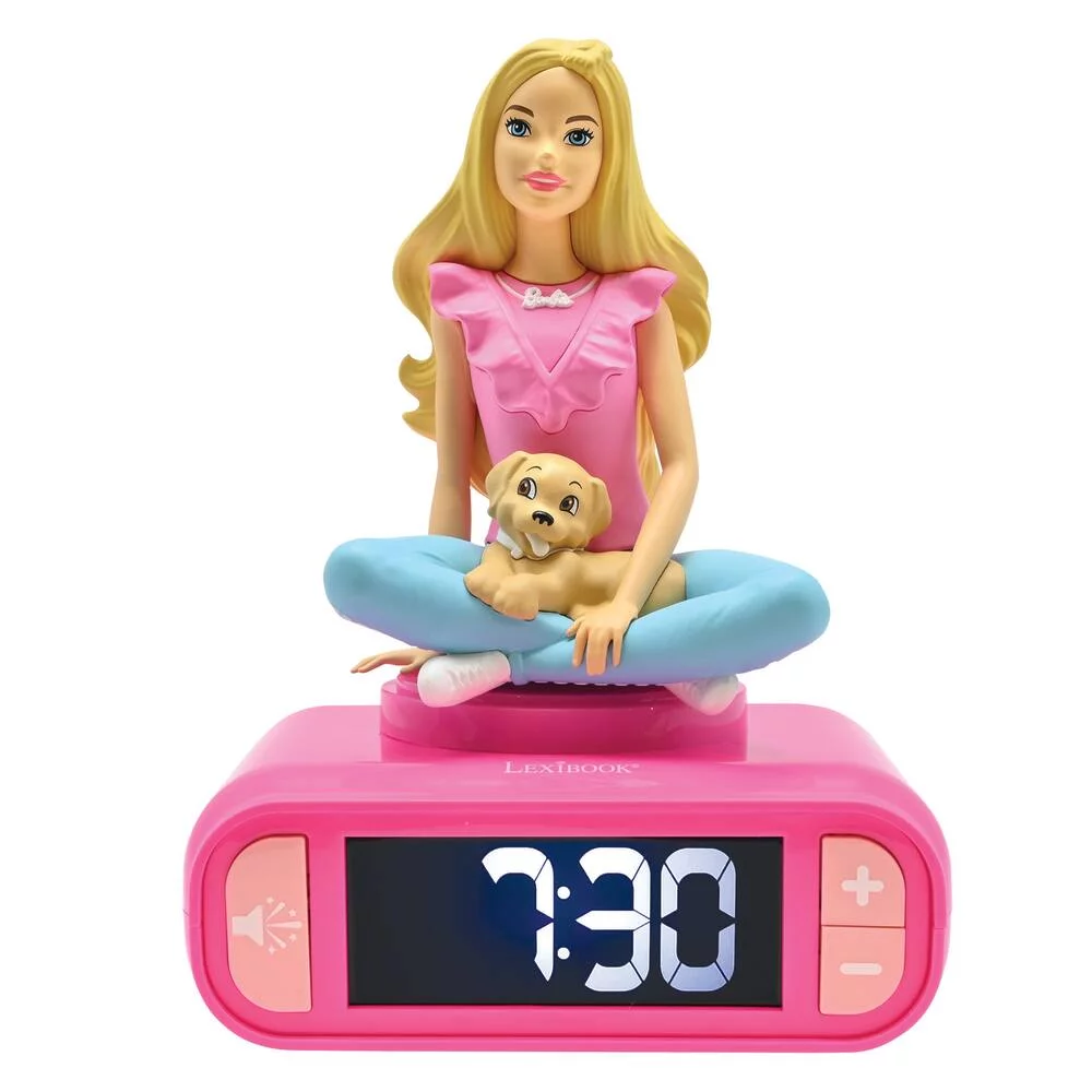 BARBIE - REVEIL VEILLEUSE AVEC EFFETS SONORES