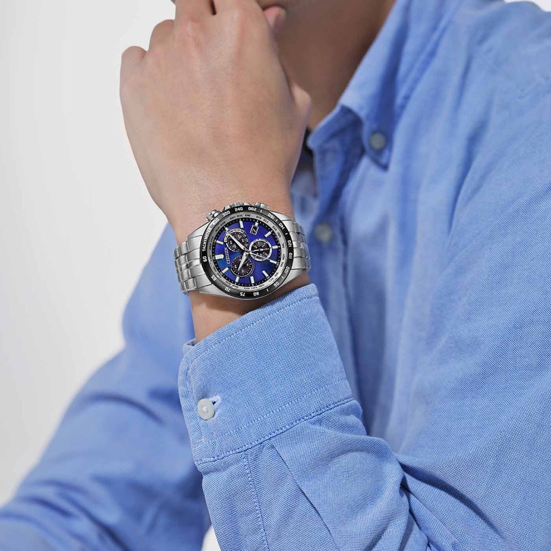 Citizen Radio Controlled Unite with Blue Limited Edition
