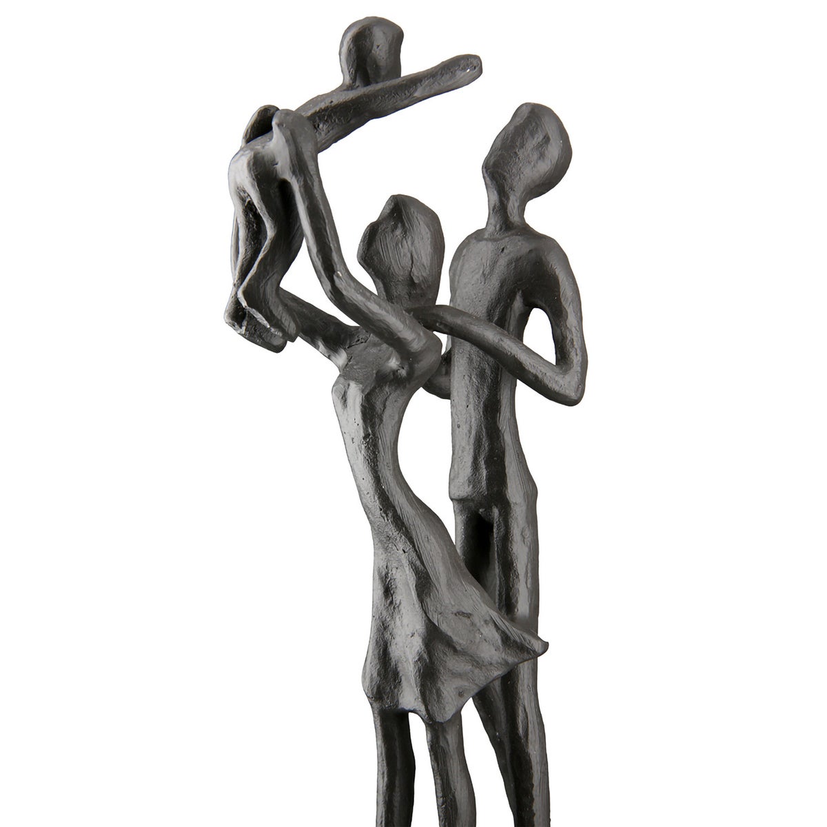 Sculptuur Gilde Decoratie Hoogte 20cm Breedte 9cm Bruin IJzer