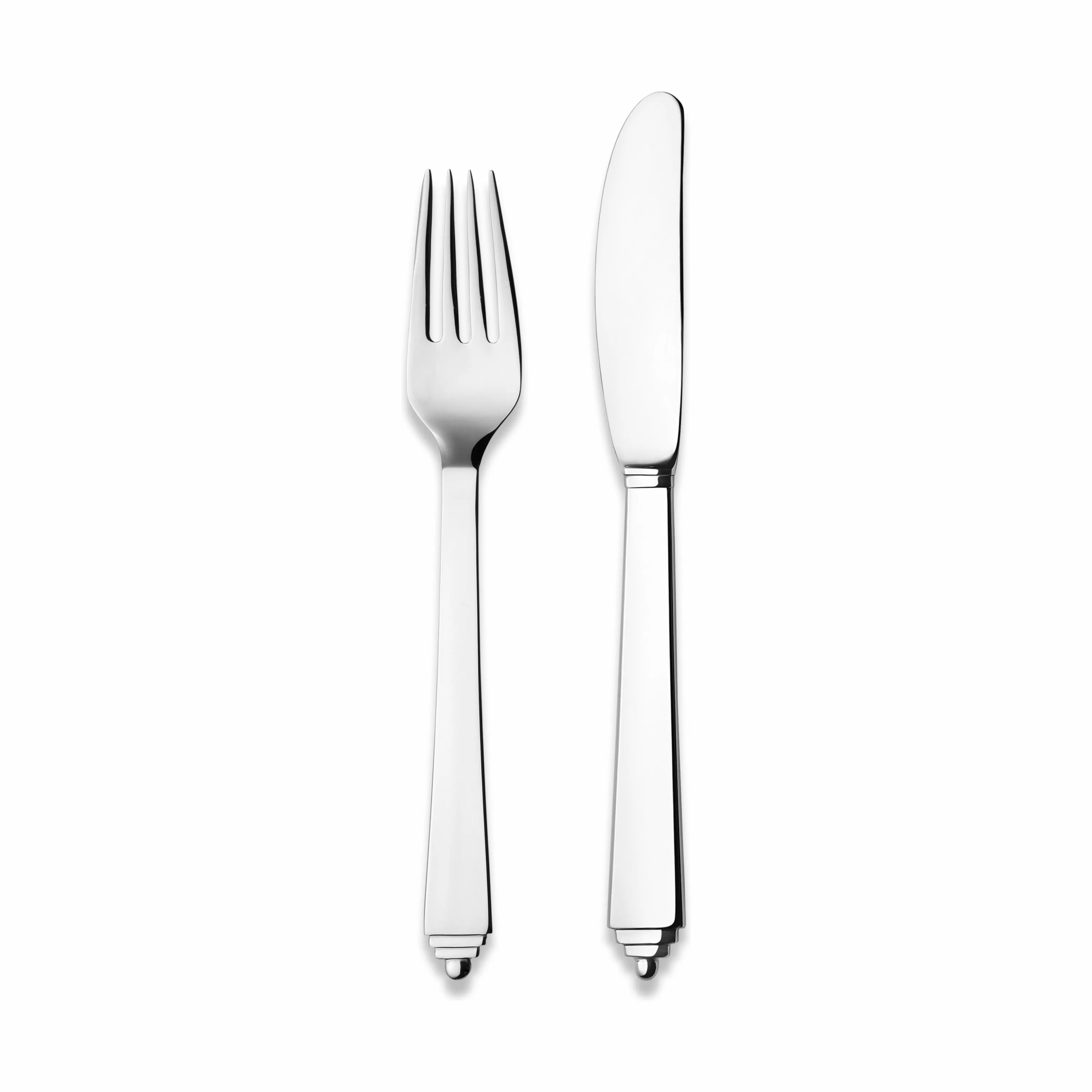 Georg Jensen Pyramide Bestiksæt Forret/Dessert - 8 dele
