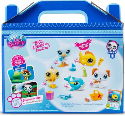 Littlest Pet Shop Beach Besties Figursett 5-Pack