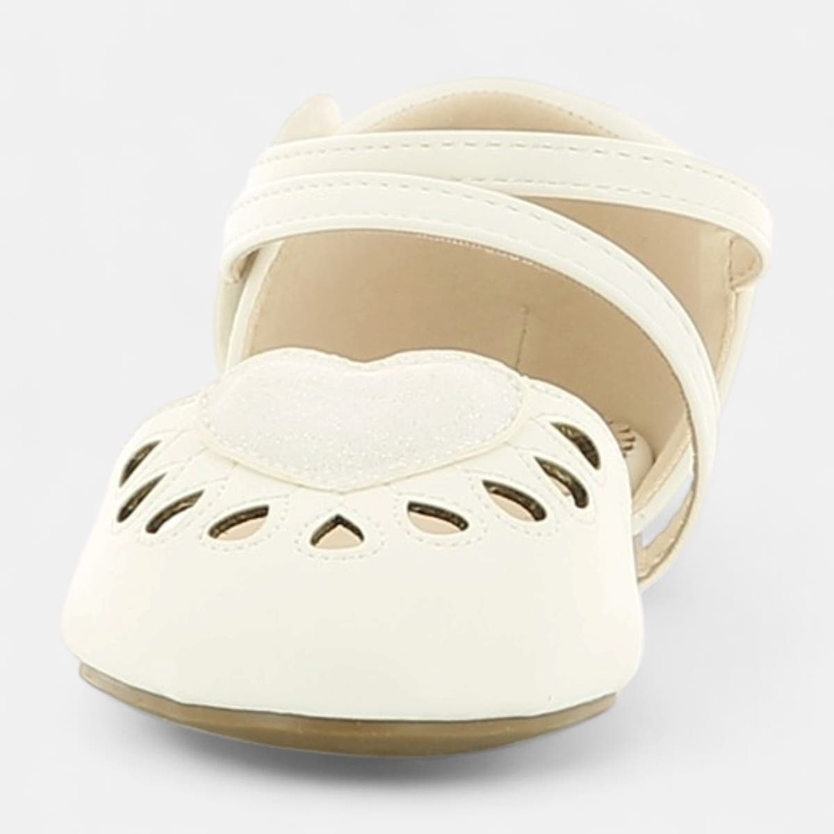 Ballerines Fille blanc