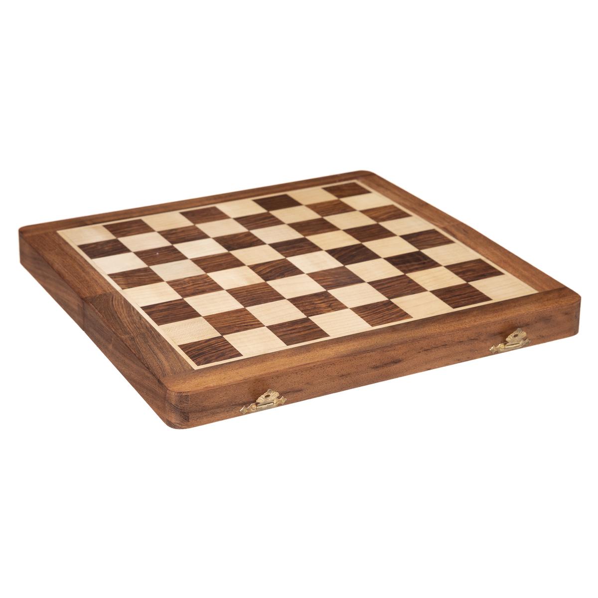 JEU D ECHEC BOIS LANEY 30.5X30.5CM
