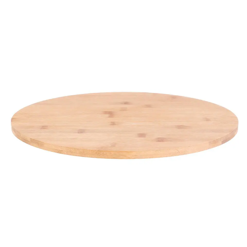Cook Concept draaibaar serveer plateau - bamboe hout - D35 cm