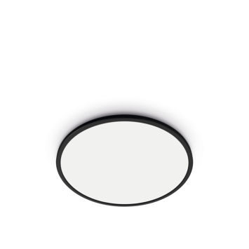 WiZ plafondlamp SuperSlim zwart Ø24,2cm 14W