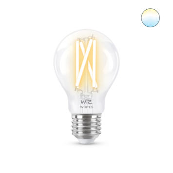 WiZ Connected LED peer E27 60W filament helder koel tot warmwit licht dimbaar