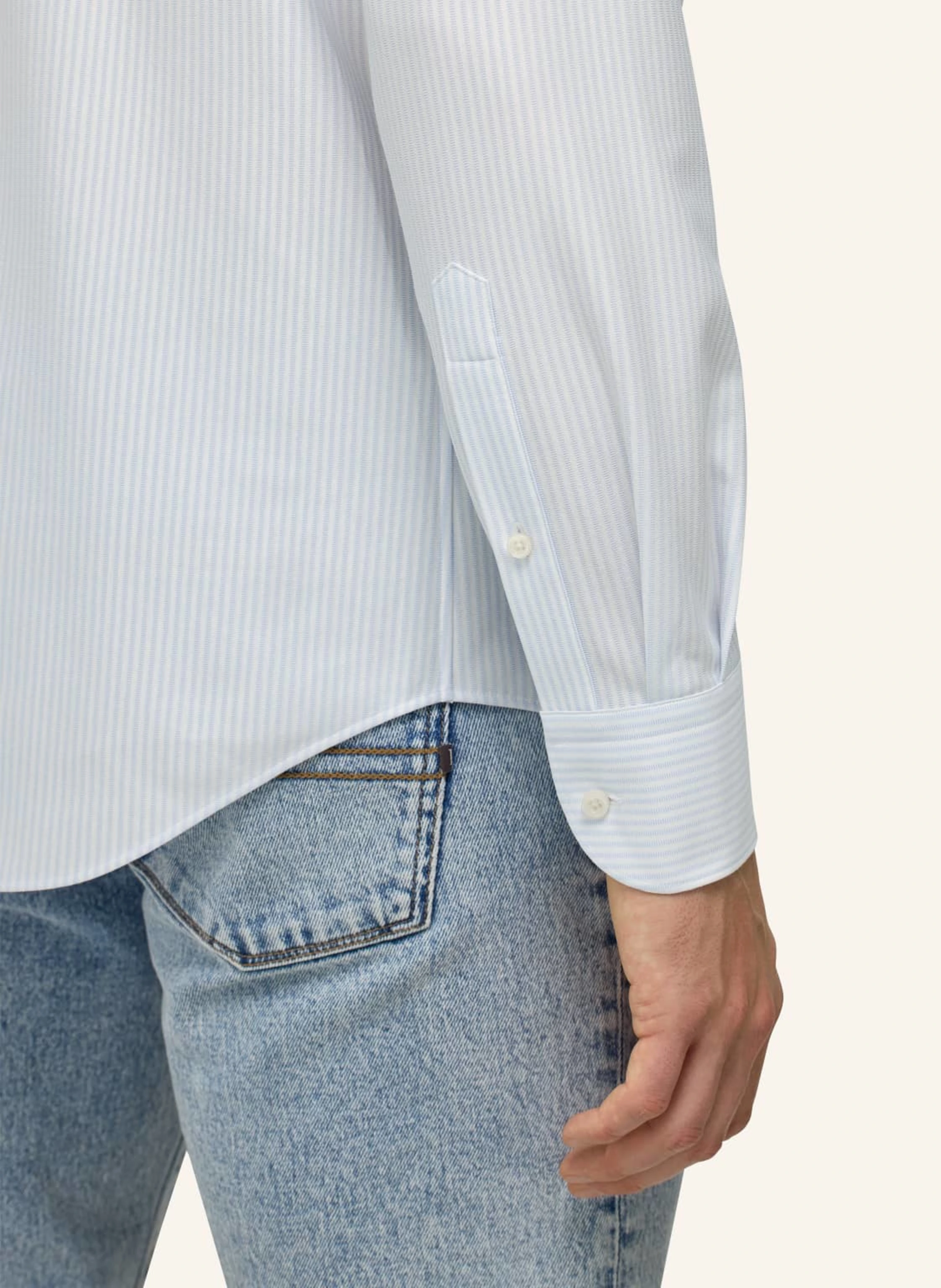 BOGGI MILANO Jersey-Hemd Regular Fit