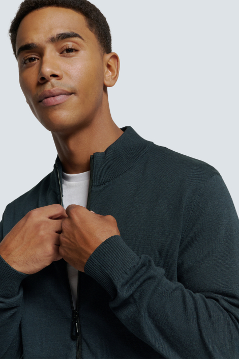 NO-EXCESS blauwe heren vest