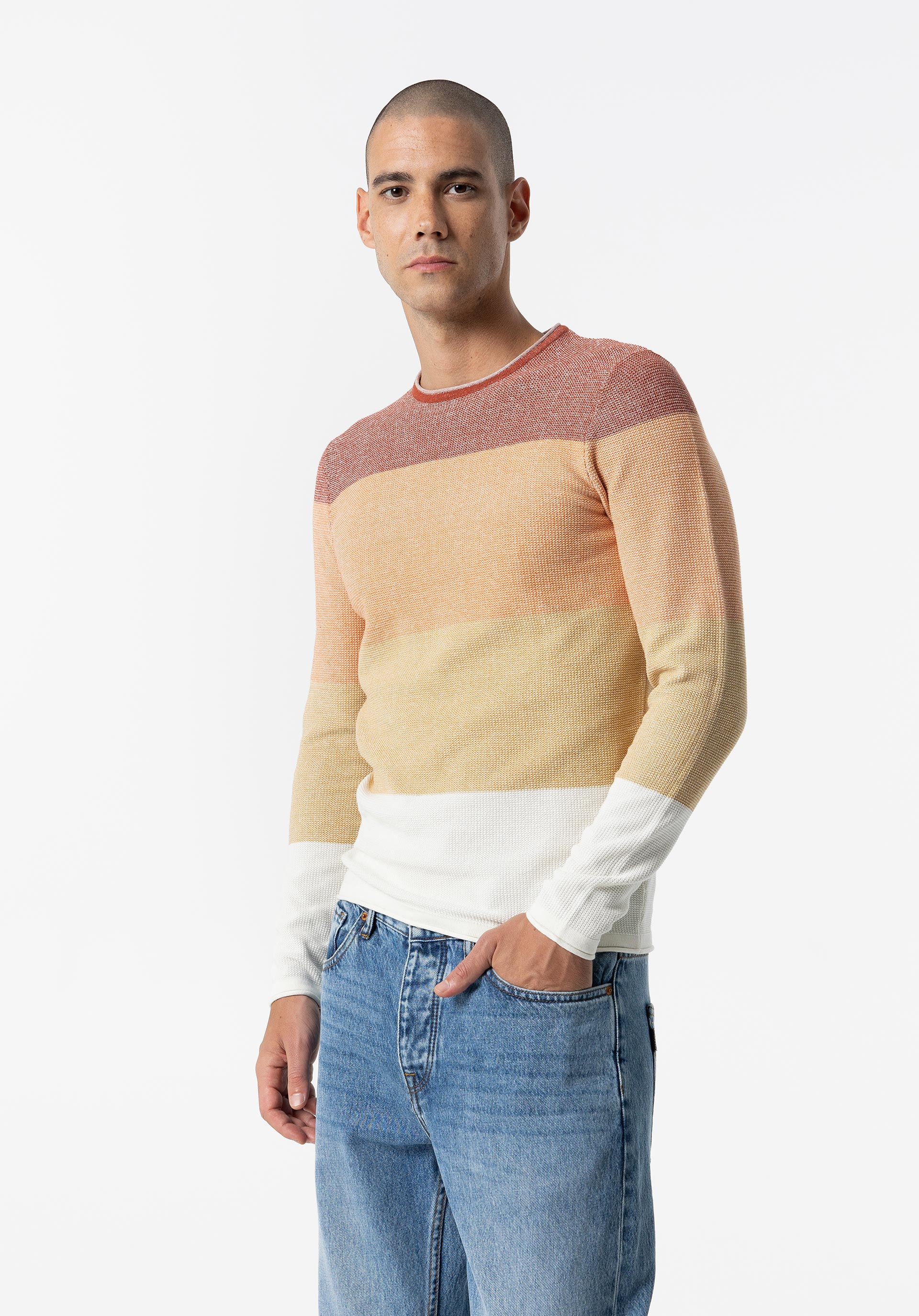Camisola de Malha às Riscas