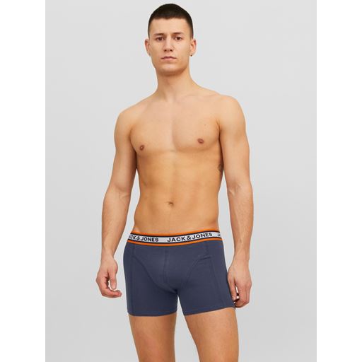 Jack&Jones 3-pak Underbukser, Orange/Blå/Grå, L
