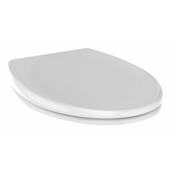 Allibert Lenti WC bril wit met softclose kunststof