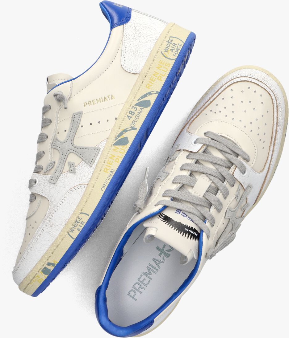 PREMIATA witte premiata lage sneakers clay