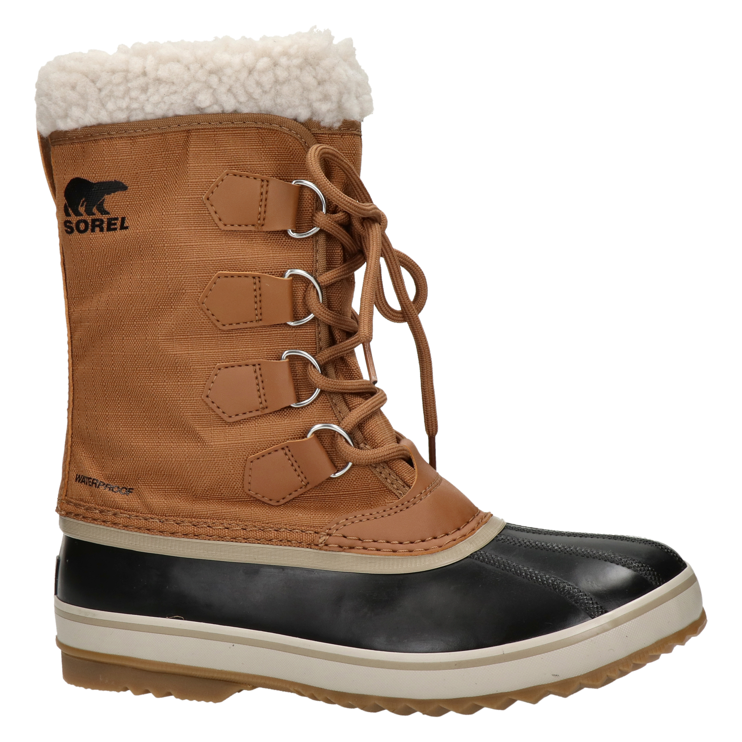 Pac Nylon heren snowboot Sorel Cognac