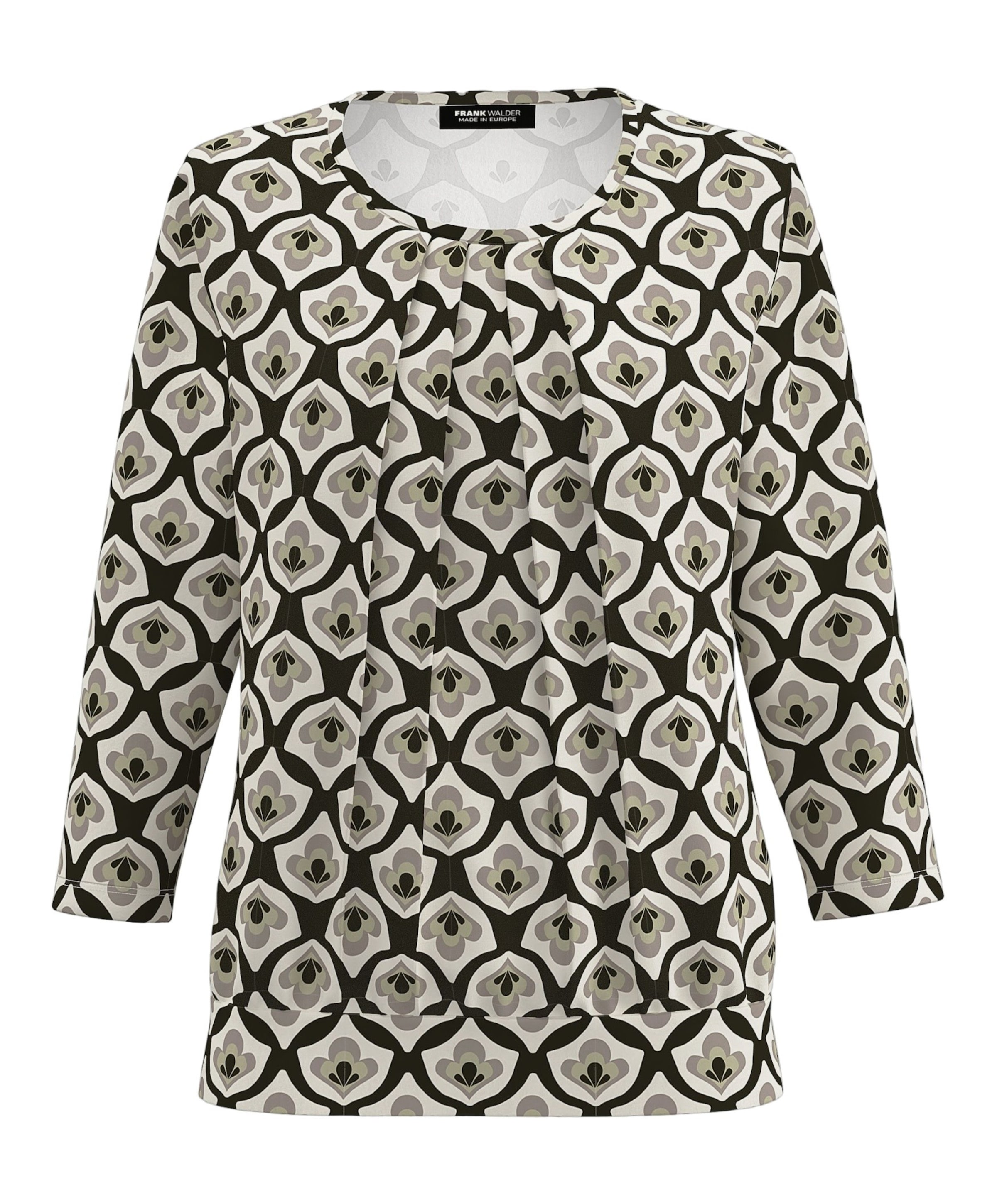 Frank Walder Dames blouse groen